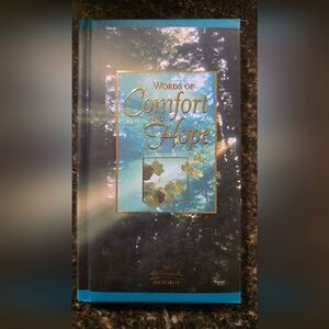 💥4 for $25💥 Hallmark Books Words Of Comfort And Hope Hardcover